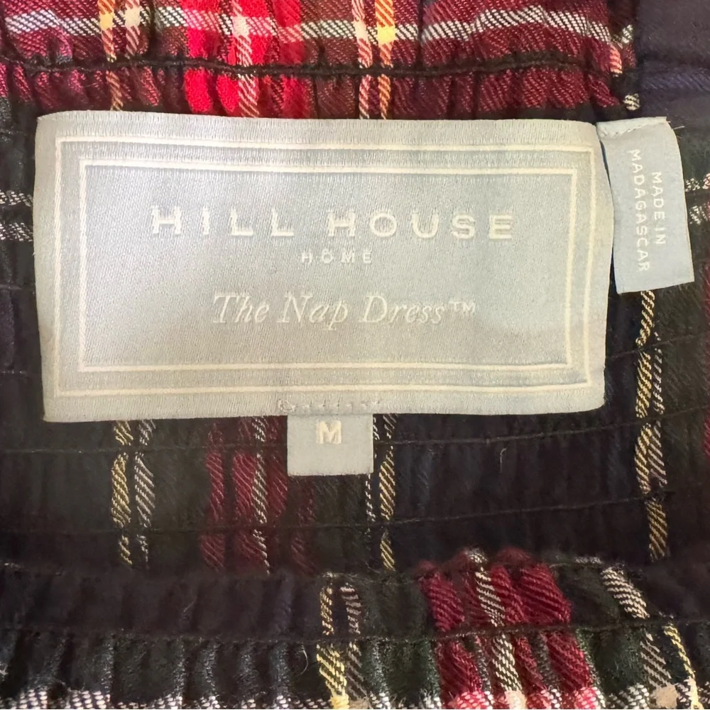 Hill House Home Ellie Nap Midi Dress Tartan Plaid Med RARE HARD TO FIND Holiday - Picture 8 of 14